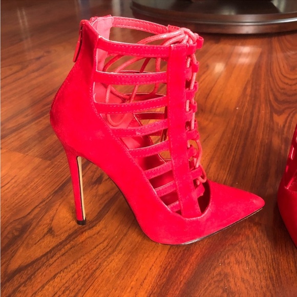 Alba Red Heels - Picture 3 of 7